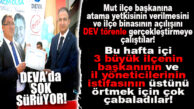 DEVA’DAN İSTİFALARIN ÜSTÜNÜ ÖRTME ÇABASI: İLÇE TEŞKİLATI AÇILIŞINI ŞOVA ÇEVİRMEYE ÇALIŞTILAR!
