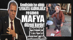 BOMBA GELİŞME: GAZETECİYE SALDIRANLAR CHP’Lİ BÜYÜKŞEHİR PERSONELİ ÇIKTI! TUTUKLANDILAR…