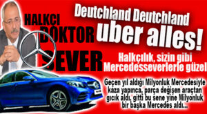 1 MİLYON’LUK MERCEDESİYLE KAZA YAPAN BOZDOĞAN, ALTINA YİNE MİLYONLUK MERCEDES ÇEKTİ! HAYIRLI OLSUN!