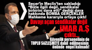 İMAR A.Ş’NİN GÜVENLİKÇİLERİN SENDİKASININ REDDİ İÇİN AÇTIĞI DAVAYA RET! BÜYÜKŞEHİR GÜVENLİKÇİLERİ DE “HAKKINI ALACAK!”