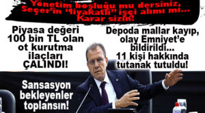 YOK BÖYLE OLAY: BÜYÜKŞEHİR’DE HIRSIZLIK ORTAYA ÇIKTI, OLAY EMNİYETE İNTİKAL ETTİ!