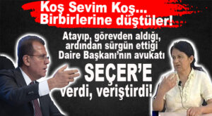 CHP’Lİ SEÇER VE GÖREVDEN ALDIĞI DAİRE BAŞKANI BİRBİRİNE DÜŞTÜ! AÇIKLAMA CHP’Lİ DİSİPLİN KURULU ÜYESİNDEN GELDİ! ASLAN’I SAVUNDU, SEÇER’E YÜKLENDİ!