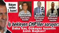 SEÇER’İN “GÖKAYAZ KUZENLERİ BÜYÜKŞEHİR’DE 3’LEDİ… BİRİ DANIŞMAN BİRİ DAİRE BAŞKANI SON GELEN ŞUBE MÜDÜRÜ OLDU!