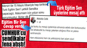 CUMHUR’A YAKINLIĞIYLA BİLİNEN 2 SENDİKA ATIŞTI: GÖZLER 15 MAYIS’TA!