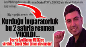 BÜYÜKŞEHİR’DE KURDUĞU İMPARATORLUK RESMEN YIKILDI… İŞTE UYAN’IN BİTTİĞİNİ GÖSTEREN 2 SATIRLIK TALİMAT!