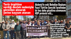 KOBANİ SORUŞTURMASI BİRİLERİNİ SARSMAYA DEVAM EDİYOR: HDP, FAZIL TÜRK’ÜN DE ARALARINDA BULUNDUĞU GÖZALTILARI PROTESTO ETTİ!