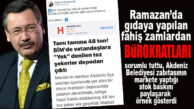 GÖKÇEK, AKDENİZ BELEDİYESİ’NİN MARKET STOKU BASKININI PAYLAŞARAK, BÜROKRATLARA YÜKLENDİ: “BÜROKRATLARIN İKTİDARA KASTI MI VAR?”