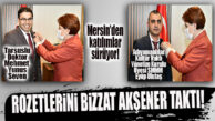 ROZETLERİNİ İYİ PARTİ LİDERİ AKŞENER TAKTI: MEHMET YUNUS SEVEN VE EYÜP ULUTAŞ İYİ PARTİ’DE