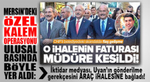 İKTİDAR MEDYASI, CHP’Lİ BÜYÜKŞEHİR’DEKİ ÖZEL KALEM OPERASYONUNU “İHALEYE” BAĞLADI: İŞTE O GEREKÇE…