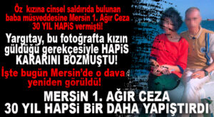 YARGITAY’IN BOZDUĞU UTANÇ DAVASINDA YEREL MAHKEME YİNE HAPİS VERDİ!