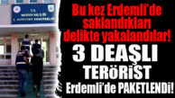 JANDARMA’DAN DEAŞ OPERASYONU BU KEZ ERDEMLİ’DE… 3 GÖZALTI!