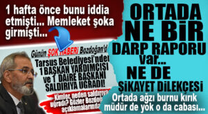 BOZDOĞAN’IN DARP İDDİASINDA ŞOK GELİŞME: NE DARP RAPORU VAR NE DE ŞİKAYET!