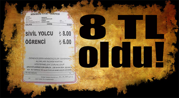 FLAŞ GELİŞME: MERSİN’DE TOPLU TAŞIMA ÜCRETLERİNE ZAM, YÜRÜRLÜĞE GİRDİ!