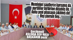 GÖLGELİ’DEN “İDDİALARDAN SONRA” İLK POZ GELDİ: MECLİS ÜYELERİYLE TOPLANTININ FOTOLARI SERVİS EDİLDİ!