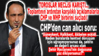 TOROSLAR’DA TANSİYON İYİCE YÜKSELDİ: MHP’Lİ YILMAZ’A CHP TOROSLAR’DAN SERT CEVAP GELDİ!