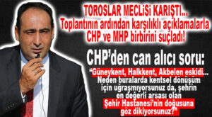 TOROSLAR’DA TANSİYON İYİCE YÜKSELDİ: MHP’Lİ YILMAZ’A CHP TOROSLAR’DAN SERT CEVAP GELDİ!