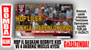 BOMBA GELİŞME: HDP İL BAŞKANI VE AKDENİZ BELEDİYE MECLİS ÜYELERİ GÖZALTINA ALINDI