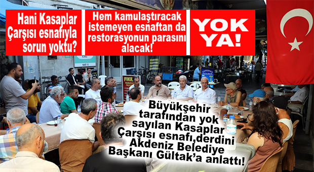 SEÇER’E GÖRE HANİ SIKINTI YOKTU?: KAMULAŞTIRILACAK KASAPLAR ÇARŞISINDA ESNAFIN ADI BİLE YOK!