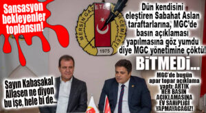 SANSASYON BEKLEYENLER AMA İLK CHP’Lİ SEMRA KABASAKAL TOPLANSIN: SEÇER, KENDİSİNE MUHALİF AÇIKLAMALARA İZİN VEREN MGC YÖNETİMİNE ÇÖKTÜ! DEMOKRATMIŞ, YERSEN…