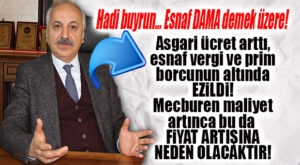 ESNAF DARALDI, ÜRÜNLERE ZAM SİNYALİ ÇAKTI: “PRİM VE VERGİ YÜKÜ ALTINDA EZİLİYORUZ”