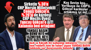 ABOO… AK PARTİLİ MECLİS ÜYESİNİN KAÇAK SU KULLANDIĞI İDDİASININ ALTINDAN KOSKOCA CHP İLE ORTAKLIĞI ÇIKTI, İYİ Mİ!! SİYASETE BAK…