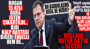 KIYIM ARALIKSIZ DEVAM: 15 İŞÇİ İŞTEN ÇIKARILDI, ŞOFÖR İHTİYACI YOKKEN 18 KİŞİ MÜLAKATA ALINDI… KADROLAŞMA TAM GAZ SÜRÜYOR!