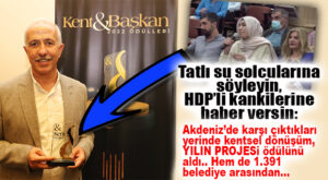 KENTSEL DÖNÜŞÜMÜ İSTEMEYEN HDP’LİLER BU HABERE ÇOK ÜZÜLECEK: AKDENİZ BELEDİYESİ, TÜRKİYE GENELİNDE YERİNDE KENTEL DÖNÜŞÜM PROJESİYLE 1.LİK ÖDÜLÜ ALDI!