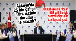 ATLANMAMASI GEREKEN HABER: CUMHURBAŞKANI ERDOĞAN AKKUYU’DA İNCELEMELERDE BULUNDU