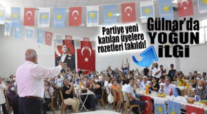 İYİ PARTİ’DEN GÜLNAR’DA GÖRKEMLİ ÜYE KATILIM TOPLANTISI! KOCAMAZ: “BU COŞKULU KATILIM İYİ PARTİ İKTİDARIMIZIN AYAK SESLERİDİR!”