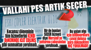 SEÇER’İN TEK İŞİ ALGI: ÇÖPTEN ENERJİ ZATEN ÜRETİLİYORDU, BUNU KENDİSİ YAPMIŞ GİBİ GÖSTERMEKTEN ÇEKİNMEYENE CHP’Lİ SEÇER BELEDİYECİLİĞİ DENİR, NOKTA!
