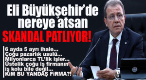 SKANDALLAR, CHP’Lİ BÜYÜKŞEHİR’DE STANDARDA BİNDİ: YANDAŞA PEŞ PEŞE İHALE KIYAKLARI! BOMBA İDDİA…