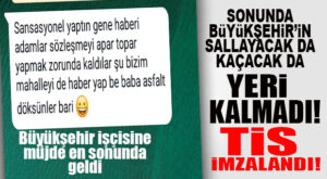 EN SONUNDA… BÜYÜKŞEHİR YÖNETİMİNİN “SALLAYACAK” DURUMU KALMADI, TİS İMZALANDI