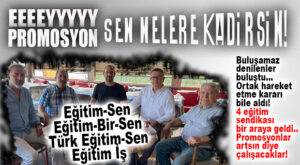 VAY BE… PROMOSYON İÇİN BİR ARAYA GELDİLER: 4 EĞİTİM SENDİKASI PROMOSYON İÇİN ORTAK HAREKET EDECEK
