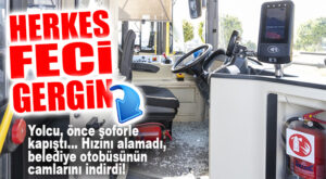 HERKES GERGİN BABA, AMAN DİKKAT… “İNECEK-BİNECEK” KAVGASINA TUTUŞAN VATANDAŞ, BELEDİYE OTOBÜS ŞOFÖRÜNE SALDIRDI!