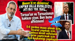 CHP YİNE BİRBİRİNE DÜŞTÜ: BOZDOĞAN HEM SEÇER’İ HEM DE TARSUS İLÇE BAŞKANINI YERDEN YERE VURDU!