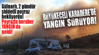 POYRAZIN ETKİSİYLE BÜYÜKECELİ YANGINI BÜYÜYOR!