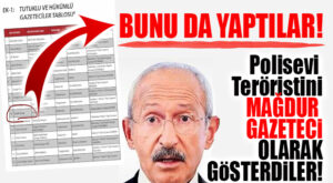 CHP BUNU DA YAPTI: POLİSEVİNE SALDIRAN TERÖRİSTİ “TUTUKLU MAĞDUR GAZETECİ” DİYE SAVUNMUŞ!