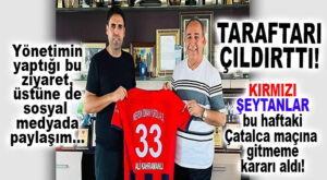 BOMBA TEPKİ: ALİ KAHRAMANLI FOTOSU TARAFTARI ÇILDIRTTI: MAÇA GİTMEYECEKLER!
