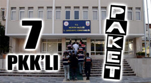 BİR PKK OPERASYONU DA JANDARMA’DAN: 7 PKK ŞÜPHELİSİ GÖZALTINA ALINDI!