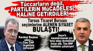 TARSUS’TA TÜCCARLARIN SEÇİMLERİNE SİYASET ALENEN MÜDAHİL OLDU: CHP’Lİ SEÇER’İN KARDEŞİ ADAY, MHP DE ALENEN KARŞI ADAYI DESTEKLEYECEK! TARSUS YİNE KARIŞIK!