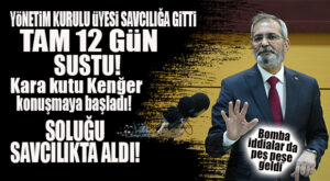 12 GÜN ÖNCE DEĞİL DE NEDEN ŞİMDİ? TESKİ’DE ESKİ GENEL MÜDÜR KONUŞTUĞUNDA SUSAN CHP’Lİ BOZDOĞAN, “KARA KUTU” KONUŞMAYA BAŞLAYINCA SOLUĞU SAVCILIKTA ALDI!