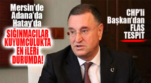 SIĞINMACILARLA İLGİLİ ŞOK TESPİT: “MERSİN’DE KUYUMCULUKTA EN İLERİ ŞU ANDA SIĞINMACILAR!”