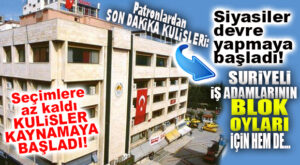 HAYDAA… MTSO SEÇİMLERİNE SİYASİLER DE GİRDİ HEM DE SURİYELİ ÜYELER İÇİN İYİ Mİ?!