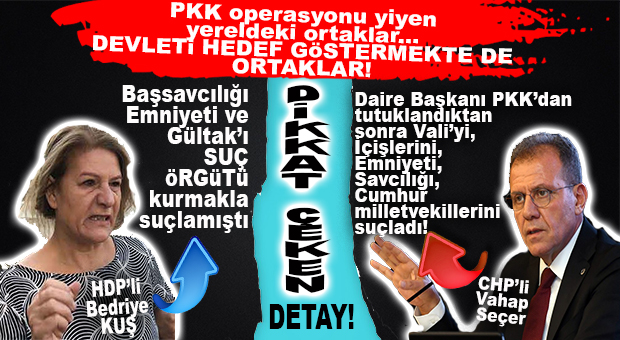 PKK OPERASYONU YİYEN CHP’Lİ SEÇER DEVLETİ HEDEF ALDI: TIPKI HDP’LİLER GİBİ…