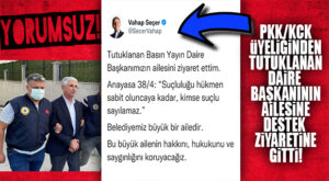 YORUMSUZ: CHP’Lİ SEÇER PKK ÜYELİĞİNDEN TUTUKLANAN GÜNDEŞ’İN AİLESİNİ ZİYARET ETTİ…