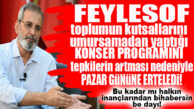 FEYLESOF “YANLIŞTAN” DÖNDÜ, KANDİL GECESİYLE ÇAKIŞTIRILAN KONSER ERTELENDİ: ŞİMDİ SORMAZLAR MI ADAMA, AYLAR ÖNCESİNDEN NASIL PLAN YAPTIN DİYE!