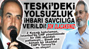 YENİ İSKİ SKANDALI TESKİ’DE Mİ!!! TESKİ İLE İLGİLİ İDDİALAR SAVCILIĞA İHBAR EDİLDİ!