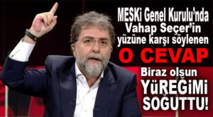 CHP’Lİ SEÇER’E VERİLEN CEVABI AHMET HAKAN YORUMLADI: “BİRAZ OLSUN YÜREĞİM SOĞUDU!”