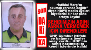 AKDENİZ MECLİSİ’NDE ŞEHİT İSMİNE YİNE HDP TAHAMMÜLSÜZLÜĞÜ! ŞAŞIRDIK MI!!