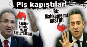 BAKAN BOZDAĞ VE CHP’Lİ BAŞARIR PİS KAPIŞTI!
